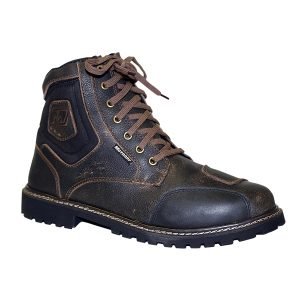 MotoDry Roadster Rubbed Black/Brown Boots