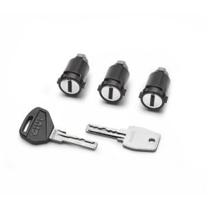 GIVI TREKKER 3-PACK Smart Lock Kit is only compatible with OUTBACK EVO SMART Cases.