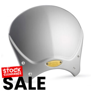 GIVI 100AL Cafe Racer Silver Screen