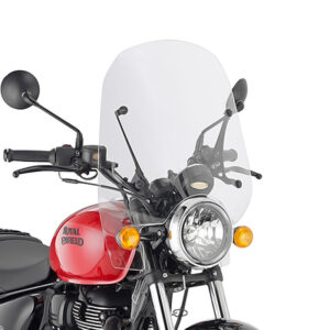 GIVI 9053A Royal Enfield Transparent Screen fits METEOR 350